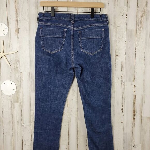 Old Navy Sweetheart Straight Leg Jeans Blue Size 6L - Picture 2 of 10